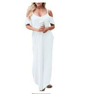 GOCHIC Women's Cold Shoulder Spaghetti Strap NWOT